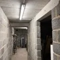 Éclairage couloir sur chantier
